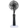 vidaXL Wentylator stojący z mgiełką wodną i pilotem, czarno-biały