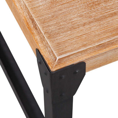 vidaXL Trzyczęściowy zestaw mebli do salonu, drewno akacjowe