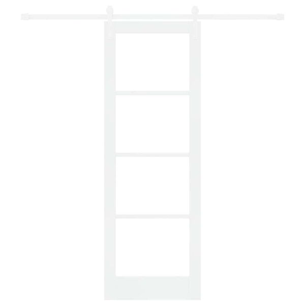 vidaXL Drzwi przesuwne ORKDAL Biały 73,5 x 211 cm