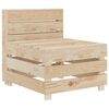 vidaXL Ogrodowa sofa z palet, drewniana