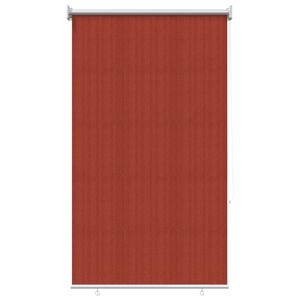 vidaXL Roleta zewnętrzna 90% blokada UV Terakota 80 x 140 cm HDPE