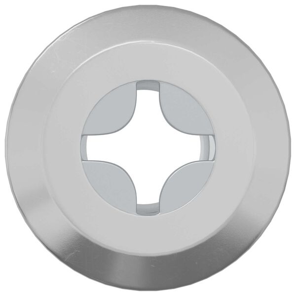 vidaXL Nakretka Zamkowa 2 pcs Nikiel M6 x 15 mm Stal