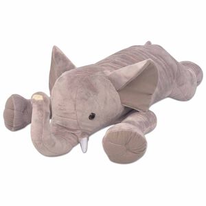 vidaXL Pluszowa maskotka słoń XXL, 95 cm