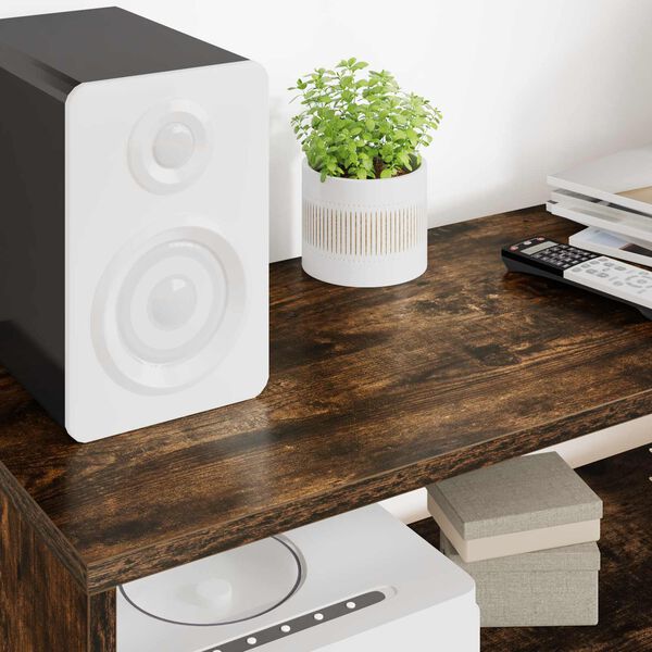 vidaXL Szafka pod telewizor Dąb wędzony 100 x 30 x 40 cm