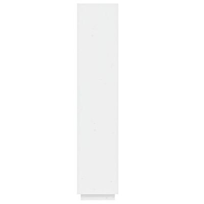 vidaXL Regał na książki/przegroda, biały, 40x35x167 cm, drewno sosnowe