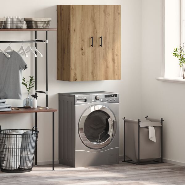 vidaXL Szafka ścienna Dąb rzemieślniczy 69,5 x 34 x 90 cm