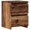 vidaXL Szafka nocna, stare drewno 30x30x40 cm, materiał drewnopochodny