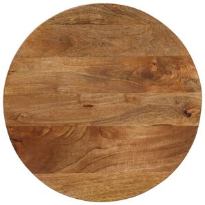 vidaXL Blat stołu, &Oslash; 50x2,5 cm, okrągły, lite drewno mango