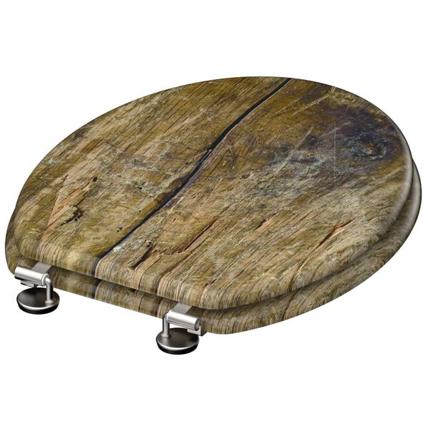 SCH&Uuml;TTE Deska sedesowa SOLID WOOD, MDF, z nadrukiem