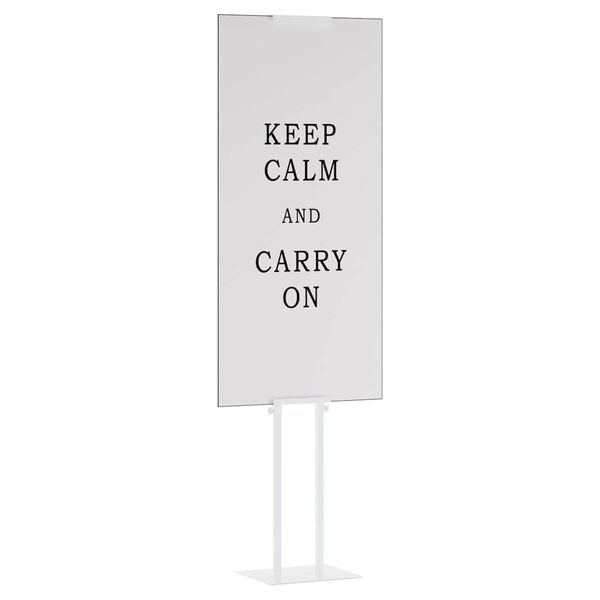 vidaXL Stoiska na targi 2 pcs Biały 30 x 23,5 x 210 cm Stal