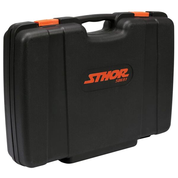 Sthor 216-częściowy zestaw kluczy nasadowych z grzechotkami, metal