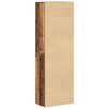 vidaXL Highboard Stare drewno 60 x 35 x 180 cm Materiał drewnopochodny