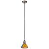 vidaXL Industrialna lampa wisząca, 25 W, kolorowa, okrągła, 17 cm, E27