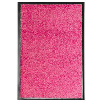 vidaXL Wycieraczka z możliwością prania, różowa, 40 x 60 cm