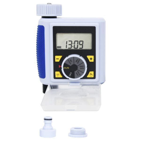 vidaXL Ogrodowy, cyfrowy sterownik nawadniania, pojedynczy wylot