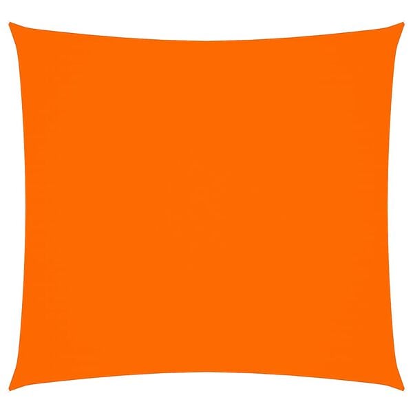 vidaXL Żagiel ogrodowy, tkanina Oxford, kwadratowy, 6x6 m, pomarańcz