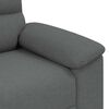 vidaXL Sofa Fotel Ciemnoszary 60 cm Tkanina