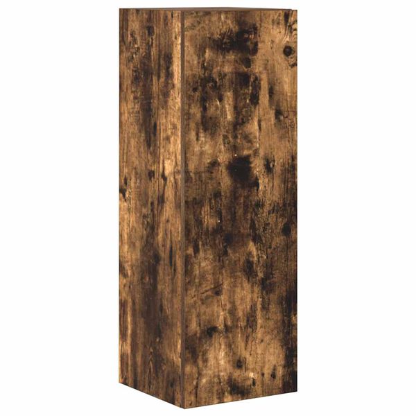 vidaXL Zestaw 3 szafek TV, przydymiony dąb, materiał drewnopochodny