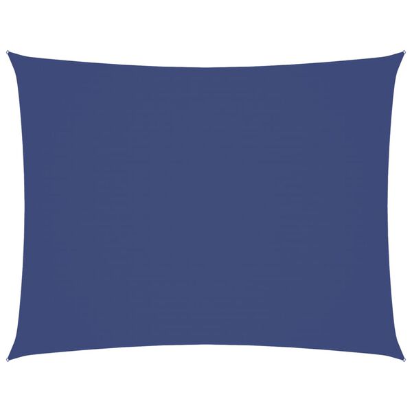 vidaXL Prostokątny żagiel ogrodowy, tkanina Oxford, 4x5 m, niebieski