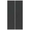 vidaXL Podkładka pod Basen 420 x 220 x 0,1 cm Prostokątny Czarny