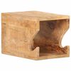 vidaXL Uchwyt ścienny na rower, 35x25x25 cm, lite, surowe drewno mango