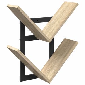 vidaXL P&oacute;łka wisząca dąb Sonoma 43 x 15 x 47 cm Drewno inżynieryjne