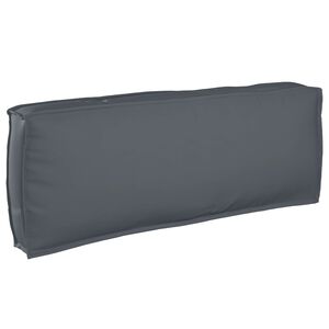 vidaXL Poduszka Materiał Oxford Antracyt 120 x 40 x 12 cm