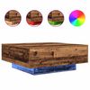 vidaXL Stary drewno i niebieski 80 x 80 x 31 cm Drewno inżynieryjne
