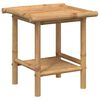 vidaXL Stolik kawowy, 45x45x45 cm, bambusowy