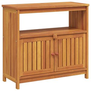 vidaXL Ogrodowy stolik konsolowy, 80x35x75 cm, lite drewno akacjowe