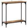 vidaXL Konsola Stare drewno 75 x 30.5 x 75 cm Drewno inżynieryjne