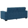 vidaXL Sofa 2-osobowa, niebieski, 180x78x84 cm, tapicerowana aksamitem
