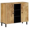 vidaXL Szafka, 90x33x75 cm, lite drewno mango