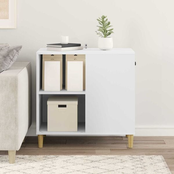 vidaXL Koty Dom Biały 72 x 42.5 x 70 cm Materiał drewnopochodny