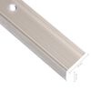 vidaXL Listwy schodowe w kształcie litery L 15 szt. Aluminium 100 cm