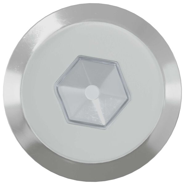 vidaXL Śruby meblowe 2 pcs Srebrny M6 x 60 mm Stal