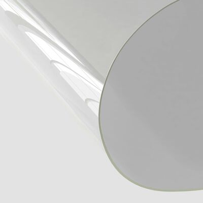 vidaXL Mata ochronna na stół, przezroczysta, 70x70 cm, 2 mm, PVC