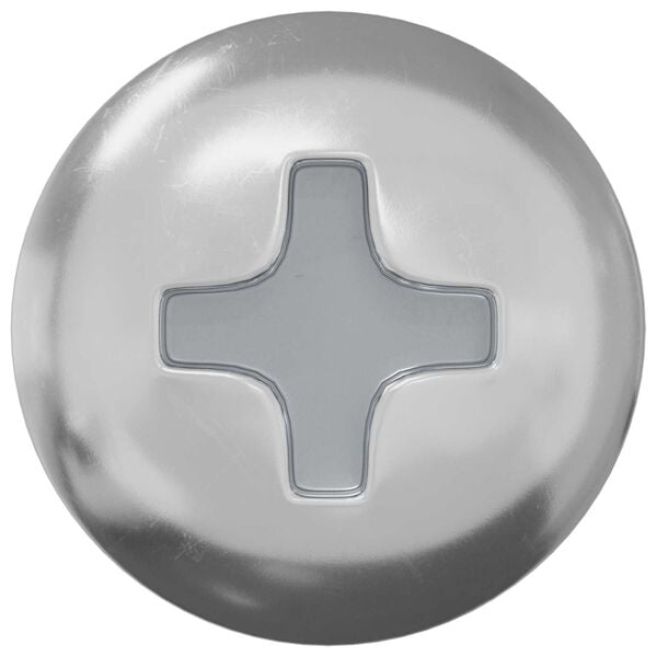 vidaXL Śruba 2 pcs Srebrny M4 x 16 mm Stal