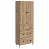 vidaXL Zestaw szafek 2 szt. 66 x 34,5 x 90 cm Drewno inżynieryjne