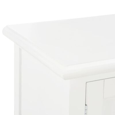vidaXL Szafka pod TV, biała, 120 x 30 x 40 cm, drewniana