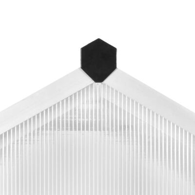 vidaXL Szklarnia z aluminiową ramą, 362x190x195 cm, 13,41 m³
