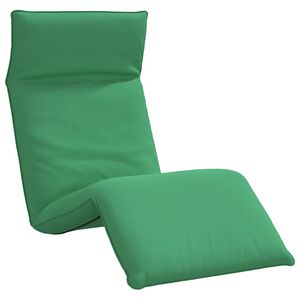 vidaXL Leżak składany zielony 175x54x8,5 cm Oxford Fabric