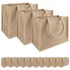 vidaXL Torebki jutowe 50 naturalny 26 x 22 x 14 cm 100% Juta Tossa