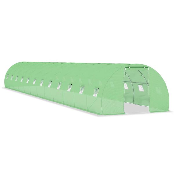 vidaXL Szklarnia ogrodowa, 54 m&sup2;, 18 x 3 x 2 m