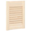 vidaXL Drzwi do szafek żaluzjowe 2szt. 39,5x29,5cm lite drewno sosnowe