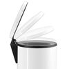 Hailo Kosz na śmieci z pedałem, Pure, rozmiar XL, 44 L, biały 0545-030