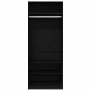 vidaXL Garderoba z p&oacute;łką Dąb rzemieślniczy 80 x 50 x 200 cm