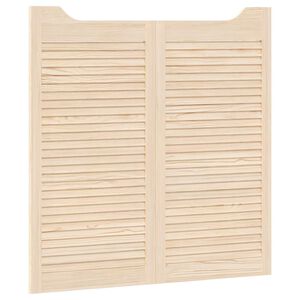vidaXL Drzwi wahadłowe 2 szt. 100 x 50 cm Lite drewno sosnowe