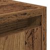 vidaXL Szafka nocna ścienna Stare drewno 38x34x40 cm