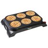 Bestron Zestaw do robienia naleśnik&oacute;w, z wokami AWS600, 1000 W, czarny